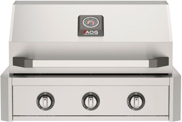 American Outdoor Grill T Series 3-Burner Stainless Steel Built-In Natural Gas Grill-0