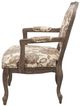 Olliix by Madison Park Multi Monroe Camel Back Exposed Wood Chair-2