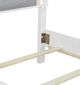 Liberty Furniture Reflections Gray/Pearl White/Rhinestone Twin Youth Panel Bed-5