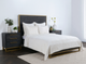 Classic Home Bari White King Velvet Cloud Sham-1