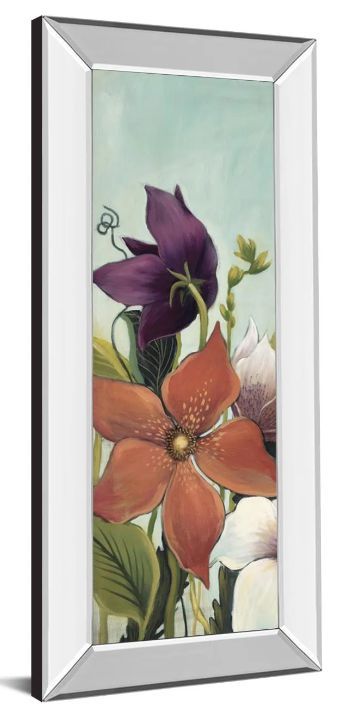 Classy Art Efflorescence II by Maja Mirror Framed Wall Art-1