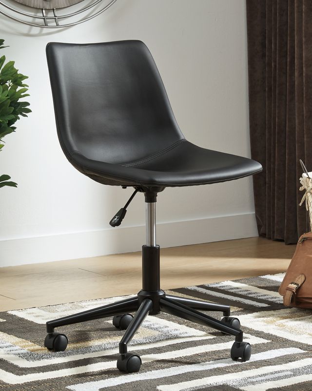 Signature Design by Ashley® Office Chair Program Black Swivel Desk Chair-6