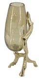 A & B Home Gold Flower Vase-0