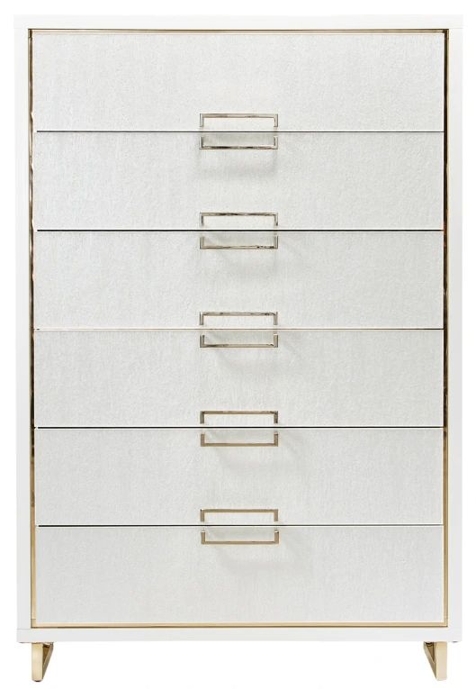 Michael Amini® Palm Gate Cloud White Chest-2