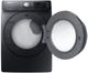 Samsung 7.5 Cu. Ft. Fingerprint Resistant Black Stainless Steel Front Load Electric Dryer-3