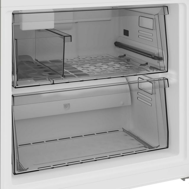 Blomberg® 30 in. 16.1 Cu. Ft. Stainless Steel Counter Depth Bottom Freezer Refrigerator-8