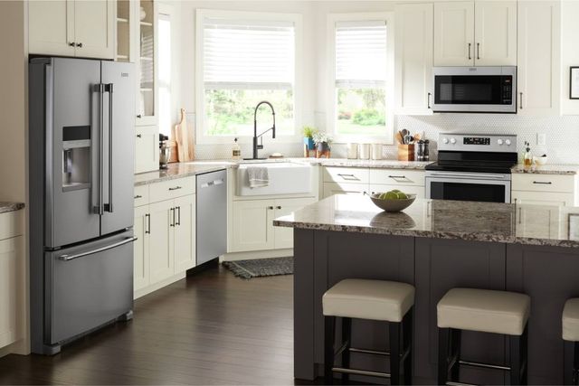 Maytag® 24.5 Cu. Ft. FingerPrint Resistant Stainless Steel Side-by-Side Refrigerator-9
