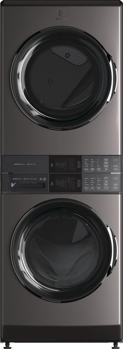Electrolux 600 Series 4.5 Cu. Ft. Washer, 8.0 Cu. Ft. Electric Dryer Titanium Stack Laundry