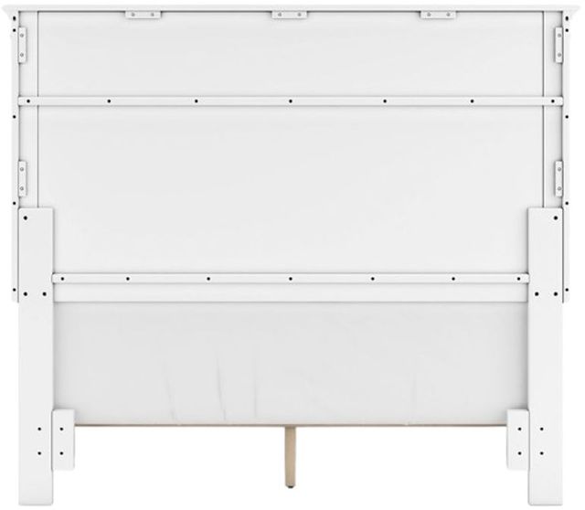 Signature Design by Ashley® Fortman White Full Panel Bed-3