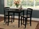 John Thomas Furniture® Dining Essentials Black 36" Dining Table-1
