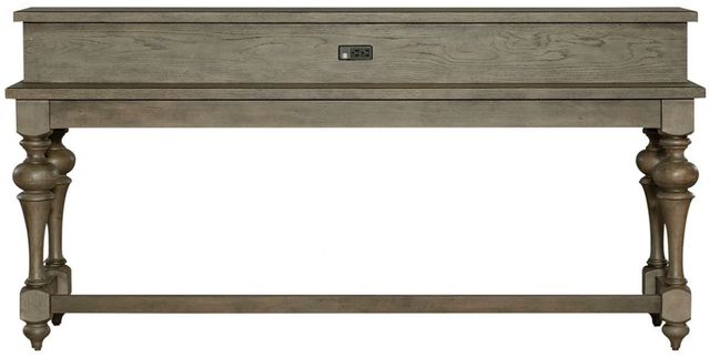 Liberty Furniture Americana Farmhouse Dusty Taupe Console Bar Table-2