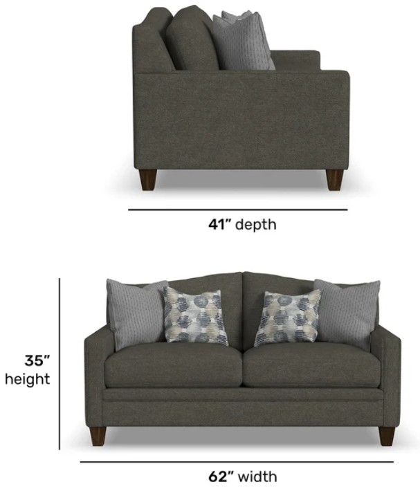 Flexsteel® Customizable Lottie Loveseat-2