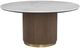 Fairfield® Dimitri Kafe 60" Dining Table with White Marble Top-0