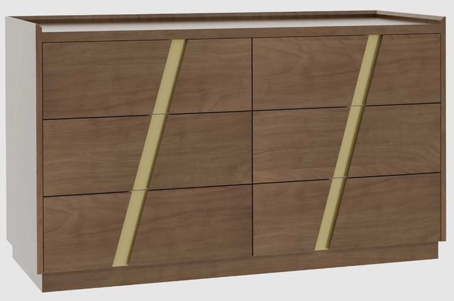 Country View Woodworking Verrado 55" Plinth Base Dresser-0