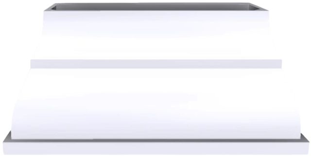 Vent-A-Hood® Designer Series 66" White Island Range Hood-0
