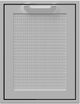 Hestan® Professional 20" Stainless Steel Outdoor Trash and Recycle Center Storage Drawer-0