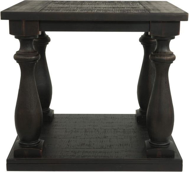 Signature Design by Ashley® Mallacar Black End Table-1