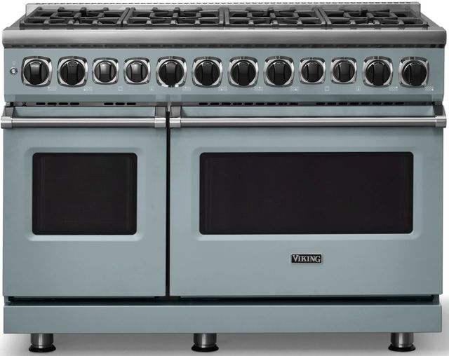 Viking® 7 Series 48'' November Sky Pro Style Dual Fuel Range-0