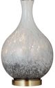Bassett Mirror Spey Black/Brushed Gold/White Table Lamp-2