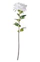 A & B Home White Peony Stem-0