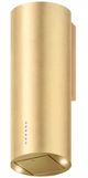 XO Fabriano Collection 15.75" Gold Cylinder Island Range Hood-0