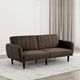Furniture of America® Aristide Brown Futon Sleeper Sofa-1