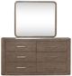 Liberty Furniture South Bend Burnished Clay Dresser and Mirror-2
