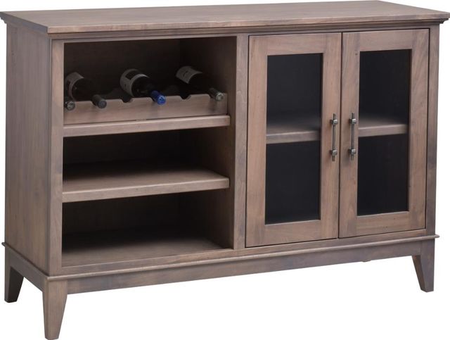 Urban Collections by Yutzy Woodworking Cross Trestle Wormy Maple Cortland Server-0