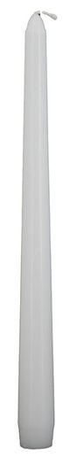 A & B Home White Unscented Soy Wax Taper-1