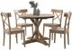 Elements International Callista 5-Piece Beach Round Dining Set-0