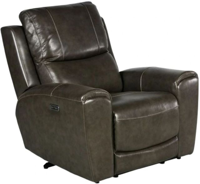 Steve Silver Co. Laurel Gray Dual Power Reclining Chair-0