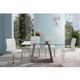 Armen Living Fusion 2-Piece White Side Chairs-4