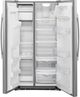 GE® 36". 21.9 Cu. Ft. Stainless Steel Counter Depth Side By Side Refrigerator-1