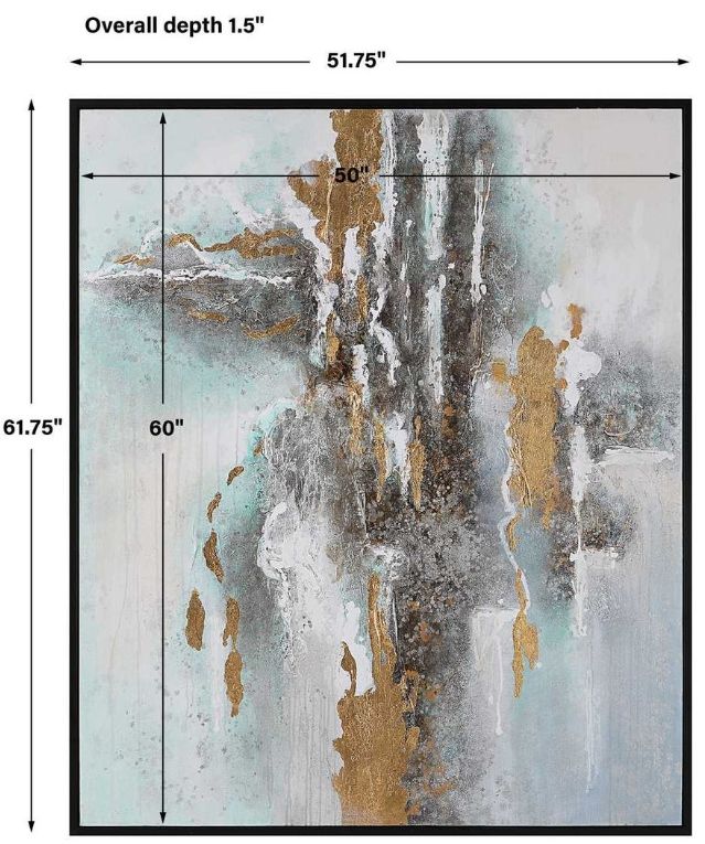 Uttermost® Mountain Mist Hand Painted Canvas-2