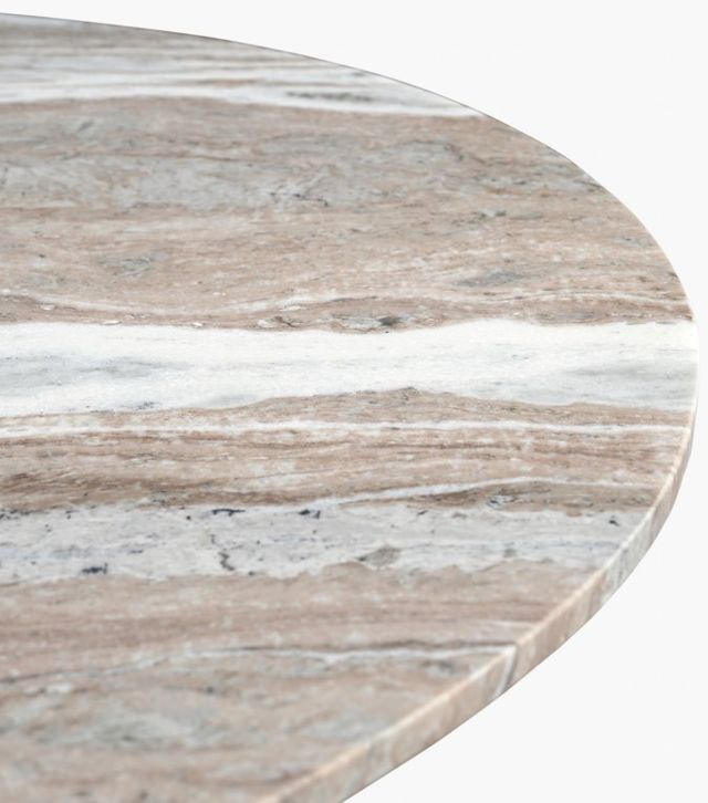 Liberty Furniture Kaleidoscope Gray Pedestal Dining Table with Aged Whiskey Base-4
