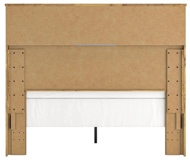 Signature Design by Ashley® Maystonna Brown Queen Panel Bed-3