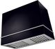 La Cornue Loge Series 44" Gloss Black Wall Mounted Range Hood with Satin Chrome Trim-0