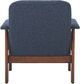 Moe's Home Collection Parker Dark Blue Lounge Chair-3