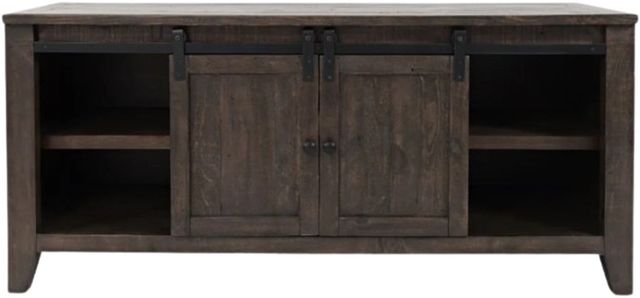 Jofran Inc. Madison County Barnwood 60" Media Console-1