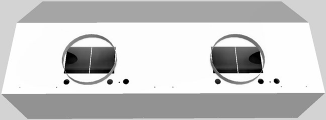 Vent-A-Hood® 48" White Wall Mounted Liner Insert-1