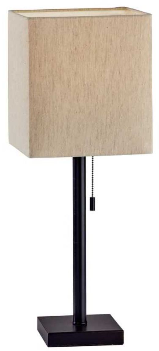 Adesso® Estelle Antique Bronze Table Lamp-0
