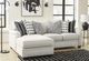 Signature Design by Ashley® Huntsworth 2-Piece Dove Gray Left Arm Facing Sectional and Chaise-3