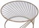 ACME Furniture Bluelipe Glass Top Coffee Table with Champagne Base-4