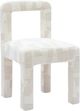 TOV Furniture Hazel Cream Patterned Jacquard Dining Chair-0