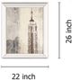 Classy Living Venter, T Edifioe II 22" Wall Art-1
