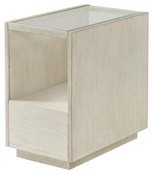 Riverside Furniture Maisie Champagne Chairside Table-3