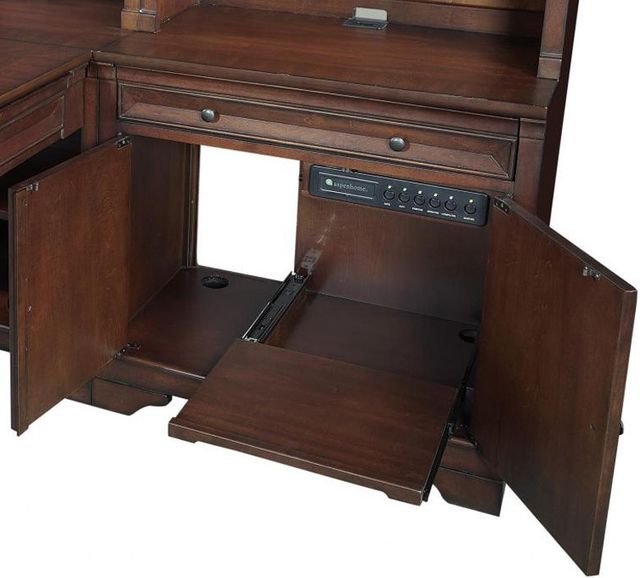 aspenhome® Richmond Brown Burgundy 32" Computer Desk-2