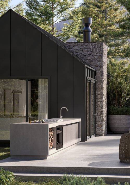Brizo Odin® 316L Marine Grade Stainless Steel Outdoor Kitchen Faucet-2