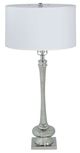 A & B Home Sleek Silver Accent Table Lamp-0