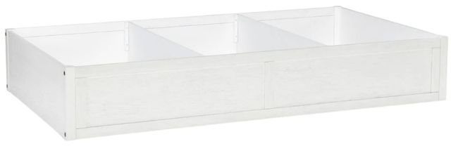 Legacy Kids Teen Flatiron Aged White Trundle Storage Drawer-0